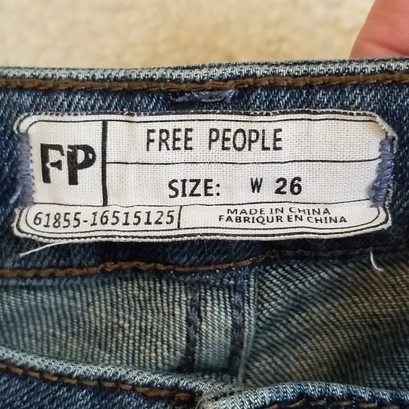FreePeople Raw Hem Skinny Jeans - Picture 4 of 10